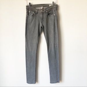 Rag & Bone Gray Skinny Jeans